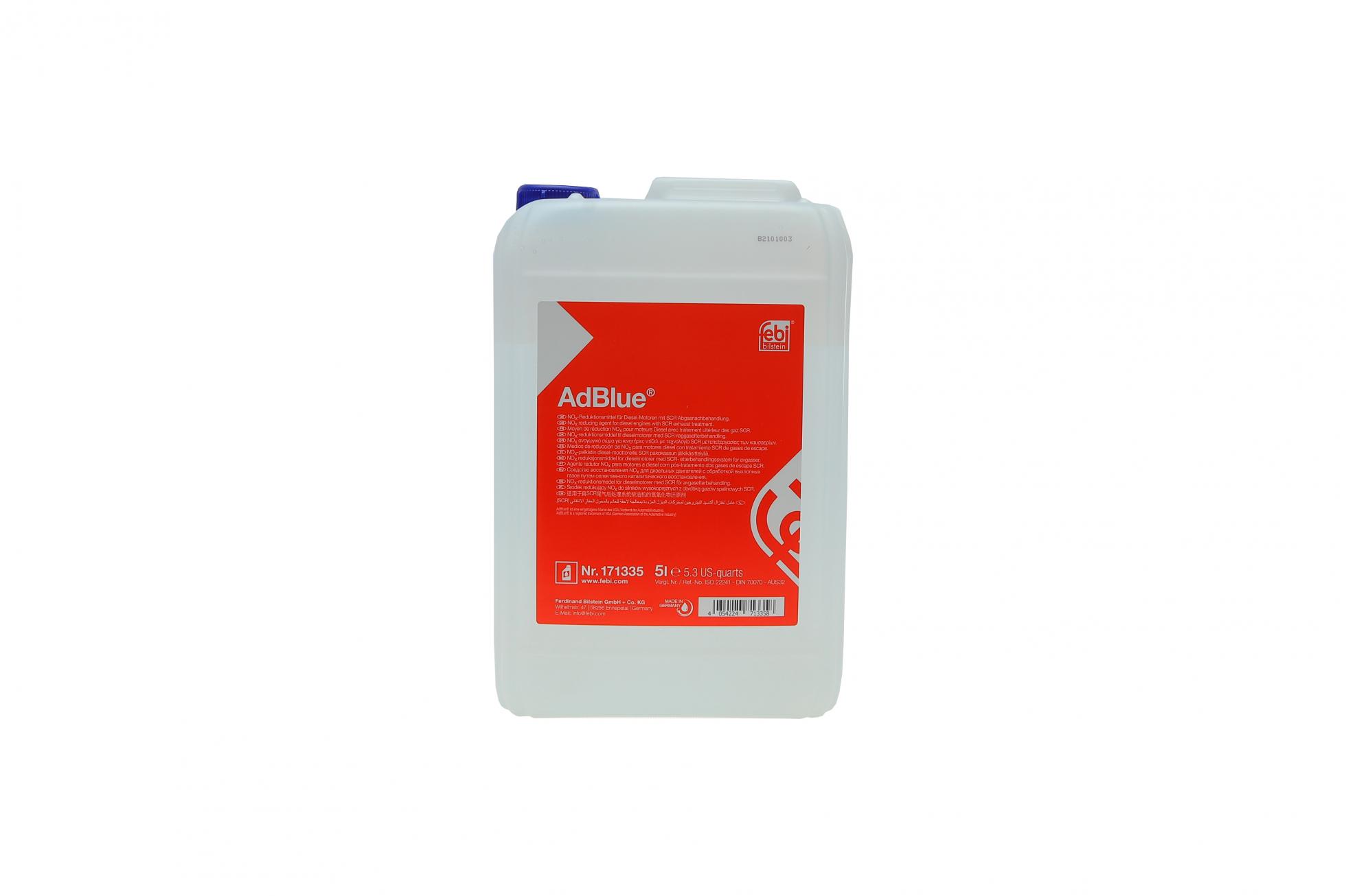 Рідина adblue (сечовина) febi 5 л
